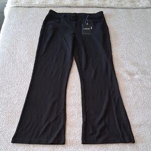 New Libin Women's Elegant Black Flare Pants 8